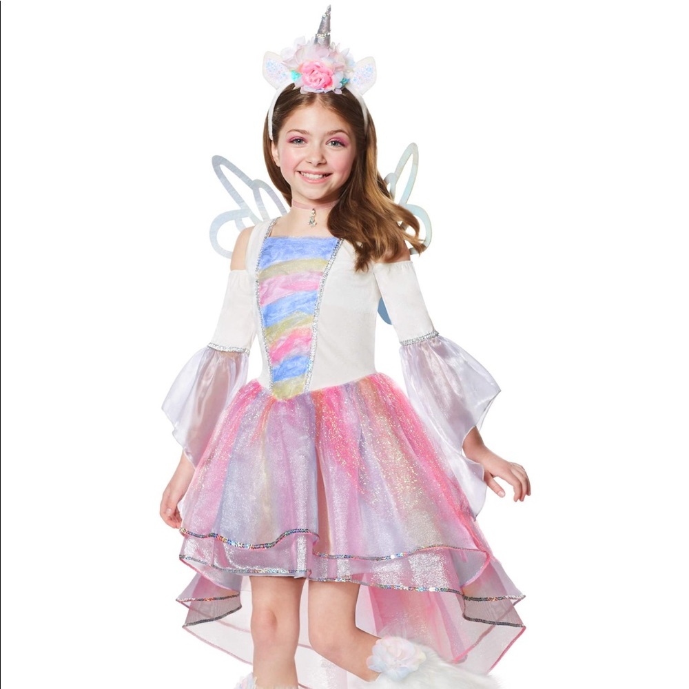 Unicorn costume child size small 4-6